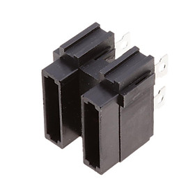 Waterproof ATC Blade Fuse Block 2 Holders For Car Auto Trailer Boat Circuit