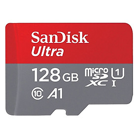 Thẻ Nhớ microSD SanDisk Ultra A1 128GB - 100MB/s - Hàng Nhập Khẩu