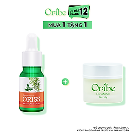 Serum Ngừa Mụn Dưỡng Trắng Da Oriss Cao Cấp