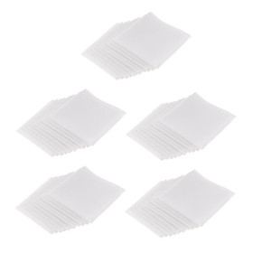 50Pcs Cotton Men Women Handkerchiefs Soft Hanky Hankie Vintage Wedding Lot