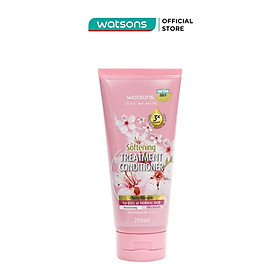 Dầu Xả Watsons Chiết Xuất Hoa Anh Đào Cho Tóc Xỉn Màu & Tóc Thường 200ml