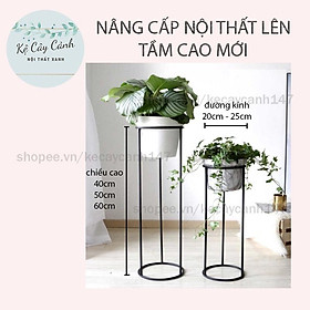 KỆ CÂY CẢNH CHÂN TRÒN SANG TRỌNG PHỤ KIỆN KHÔNG THỂ THIẾU CHO NỘI THẤT HIỆN ĐẠI