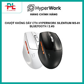 Chuột máy tính không dây HyperWork Silentium MS01 - Hàng Chính Hãng