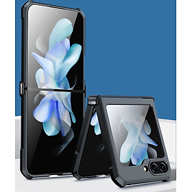 Ốp lưng cho SamSung Galaxy Z Flip 5 hiệu XUNDD cao cấp chống sốc mặt lưng trong -hàng nhập khẩu