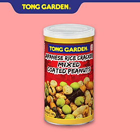 ĐẬU PHỘNG DA CÁ VÀ BÁNH GẠO NHẬT BẢN TONG GARDEN LON 150G