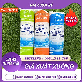 Mua Bộ Lõi Lọc Số 1  2  3 10inch Xuất Xứ Việt Nam Dùng Được Cho Hầu Hết Các Loại Máy Lọc Nước