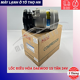 Lốc điều hòa (block,máy nén) DW Novus 15/24 tấn 1B 24V hàng xịn Hàn Quốc (hàng chính hãng nhập khẩu trực tiếp)