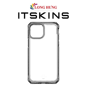 Ốp lưng chống sốc kháng khuẩn ITSKINS Hybrid Clear iPhone 13/13 Pro/13 Pro Max - Hàng chính hãng