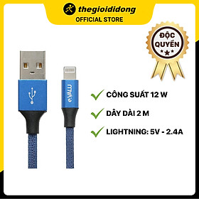 Mua Cáp Lightning 2m eValu LTL-04X - Hàng chính hãng