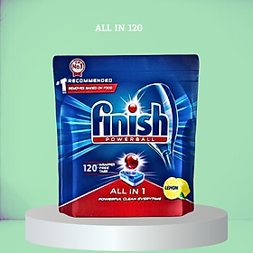 Viên rửa bát Finish all in one 120 viên