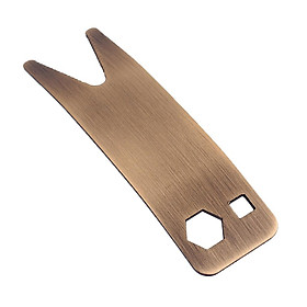 Stainless Steel Multi Spanner Wrench for Guitar Switch Knob Tuner Bushing