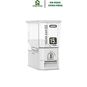 Mua Thùng Đựng Gạo Thông Minh  Hộp Đựng Gạo Cao Cấp Nhựa Duy Tân 15kg/25Kg