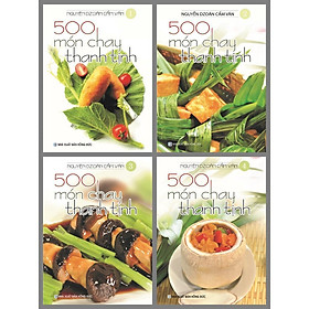 Sách - 500 Món Chay Thanh Tịnh - Từ Tập 1 Đến Tập 4 - Việt Thư