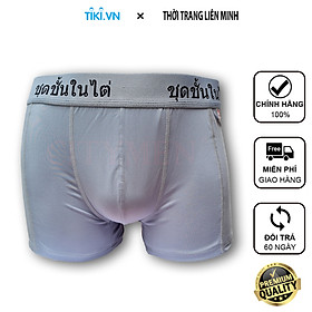 Quần Lót Nam Boxer Thun Lạnh 4 Chiều Lưng Thái Cao Cấp, Quần Sịp Đùi Co Giãn Và Thấm Hút Tốt CITYMEN ( Màu Ngẫu Nhiên )