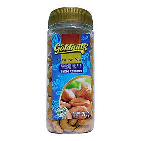 Hạt điều rang muối GOLDNUTS 270g