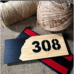 Mua Biển số nhà bằng gỗ đẹp - độc đáo