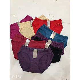 combo 10 chiếc quần lót cotton nữ dáng cơ bản