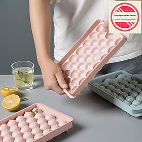 Mua COMBO 3 KHAY LÀM ĐÁ BI TRÒN THẾ HỆ MỚI LOẠI LỚN 33 VIÊN