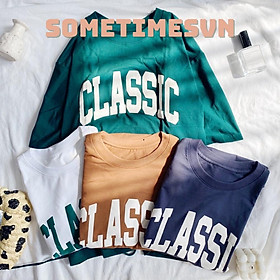 Áo Thun - Áo phông nam nữ Tici Tay Lỡ Classic ATC50 phong cách Streetwear Ulzzang Hàn Quốc Hottrend cho cặp đôi