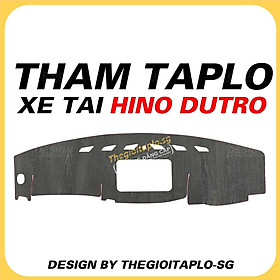 Thảm taplo ô tô da cacbon,da 5D 8D,và tuyết nhung 3 lớp dày 1cm chống nắng cao cấp - Nỉ đen