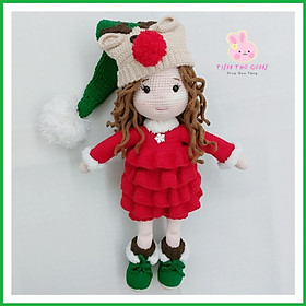 Búp bê len handmade - Búp bê Noel 52