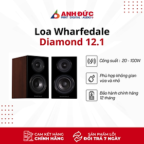 Mua Loa Bookshelf Speakers Wharfedale Diamond 12.1 - Hàng chính hãng