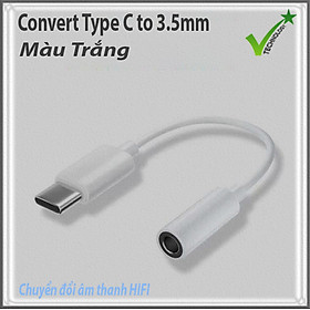 Cáp Chuyển Đổi USB Type-C Sang Jack 3.5 mm Cho Tai Nghe