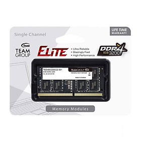 Mua Ram Laptop Team 8GB DDR4 3200MHz TED48G3200C22-S01 - Hàng chính hãng