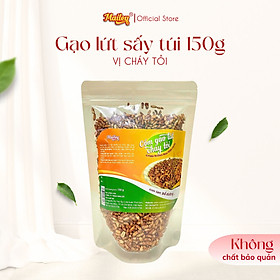[COMBO 2 TÚI 150G] Gạo lứt giảm cân ăn liền Mailey - gạo lứt sấy rong biển/cháy tỏi ăn kiêng healthy