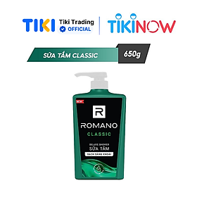 Sữa tắm romano classic 650g