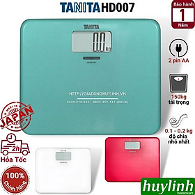 Cân sức khỏe điện tử Tanita HD007 - Sản xuất tại Nhật Bản - Hàng chính hãng