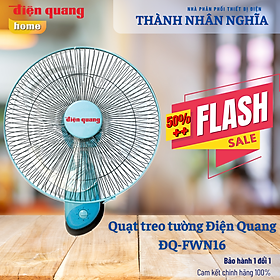 Mua Quạt treo tường Điện Quang ĐQ - FWN16 (Quạt treo cao cấp màu thiên thanh) - Hàng chính hãng