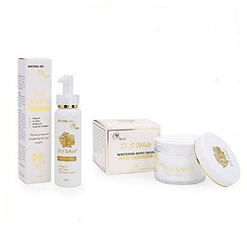 Bộ combo kem body và tinh chất D.S WHITE (250gr)