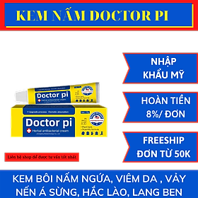 Kem bôi doctor Pi nhập khẩu Mỹ - Kem bôi nấm ngứa, viêm da, hắc lào, lang ben, vảy nến, á sừng, tổ đỉa