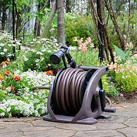 Mua Bộ cuộn ống tưới cây 20m Tough Brown Takagi R220TBR Hàng chính hãng