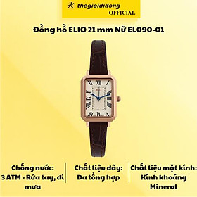 Đồng hồ ELIO 21 mm Nữ EL090-01 - Hàng Chính Hãng