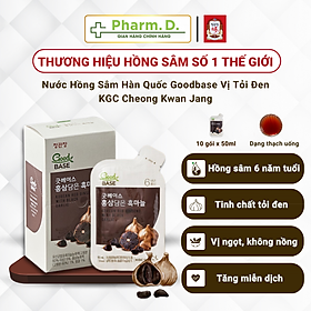 Nước Hồng Sâm Hàn Quốc Goodbase Vị Tỏi Đen Hỗ Trợ Sức Khỏe KGC Cheong Kwan