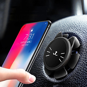 Universal Car Phone Mount Holder Magnetic Hands Free 360 Rotation