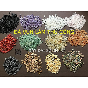Đá vụn có lỗ sẵn làm thủ công
