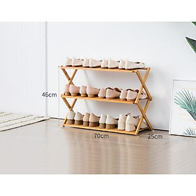 Mua Kệ đựng dép 3 tầng tiện dụng cao 70cm