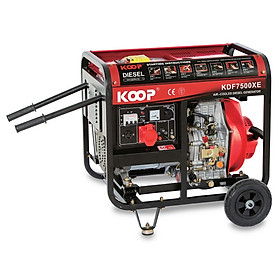 Mua Máy Phát Điện Chạy Dầu 5.0KW Koop KDF7500XE