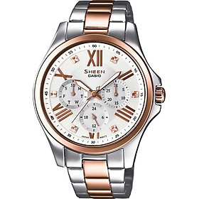 Đồng hồ nữ Casio SHE-3806SPG – Dây Kim Loại