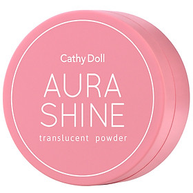 Phấn phủ trong suốt sáng da Cathy Doll Aura Shine Translucent Powder 4.5g
