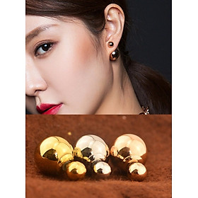 Bông tai ngọc trai châu vàng 