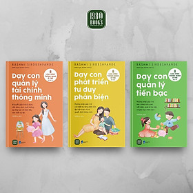 Hình ảnh Combo Dạy Con Quản Lý Tiền Bạc+Dạy Con Quản Lý Tài Chính Thông Minh+Dạy Con Phát Triển Tư Duy Phản Biện - 1980Books