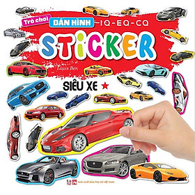 Sách Trò chơi dán hình IQ - EQ - CQ Sticker
