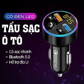 Mua Tẩu sạc ô tô máy nghe nhạc MP3 trên xe hơi -D1620