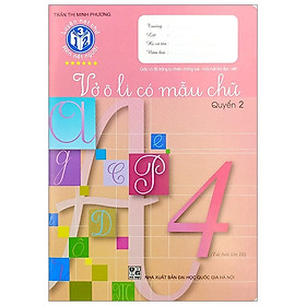 Vở Ô Li Có Mẫu Chữ Lớp 4 (Tập 1-2)
