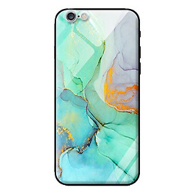 Ốp kính cường lực cho iPhone 6 Plus Đá Xanh Ngọc - Hàng chính hãng