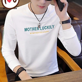 Áo thun nam tay dài phối viền tay sweater nam unisex form rộng hàn quốc giá rẻ